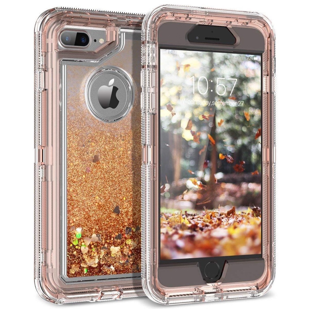 3 in 1 iPhone 7plus phone case 🥂💛